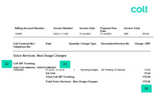 Default Invoice Page 5